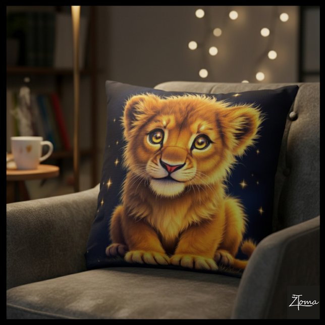 Coussin Cushion de Lion céleste (Créateur téléchargé)