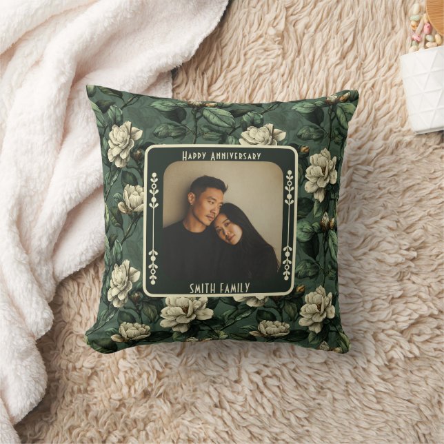 Coussin Custom Keepsake 20Th Anniversary Throw Pillow  (Couverture)
