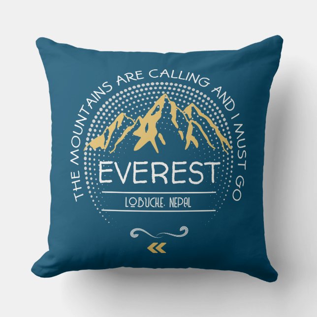 Coussin Customisez votre MOUNTAIN design (Recto)