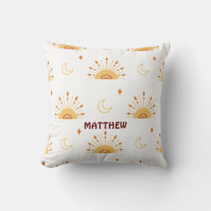 Coussin Cute Boho Celestial Motif sans couture