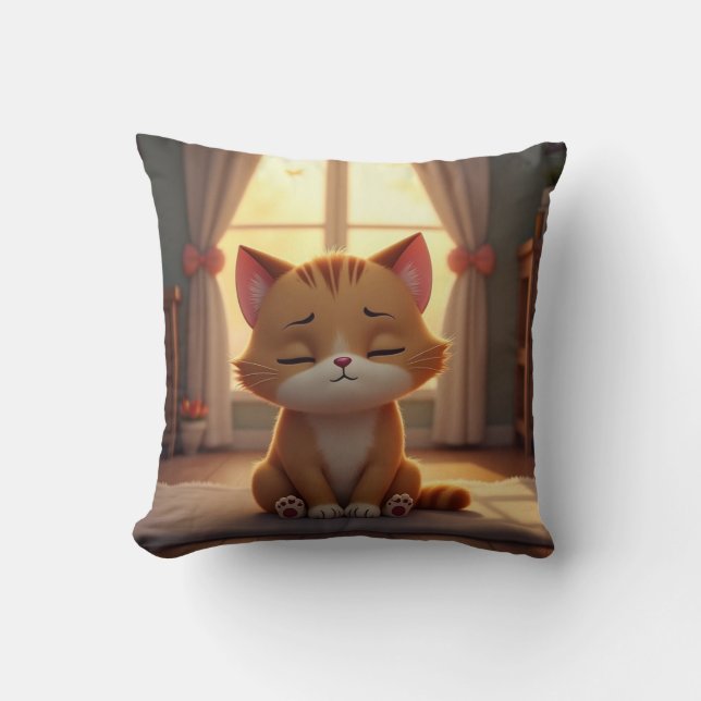 Coussin Cute cat (Recto)