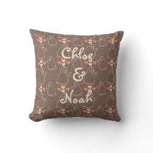 Cute Cat Cute Personnalisée Saint Valentin Couple