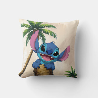 Coussin Cute Chaotic Vibes Throw Pillow – Tropical Cartoon