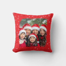 Cute Christmas Snow Family Photo