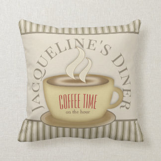 Coussin Cute Coffee Cup Café Personnalisé Diner