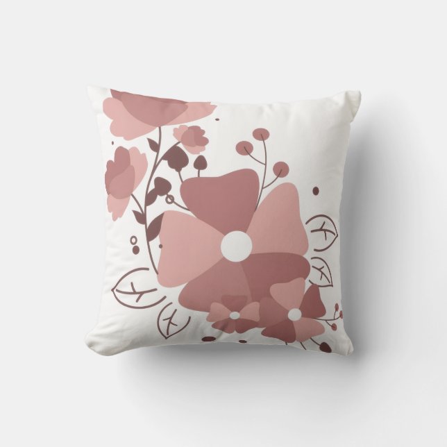 Coussin Cute floral pillow (Recto)