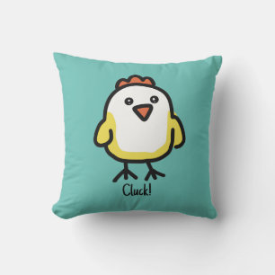 Coussin Cute Kawaii poulet au poulet