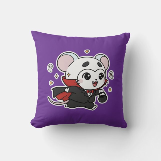 Coussin Cute lovely little adorable mouse (Recto)