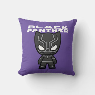 Coussin Cute Mini Panthère Noire
