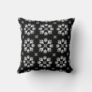 Coussin Cute Moderne Design élégant Noir & Blanc Motif Man