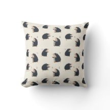Cute Mole Throw