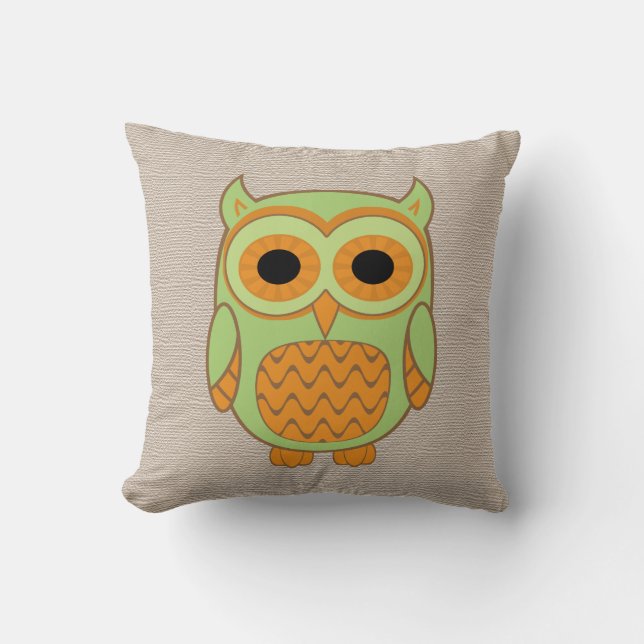 Coussin Cute Owl (Recto)