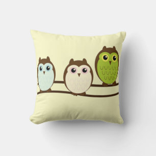 Coussin Cute Owls Cushion