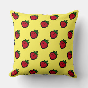 Coussin Cute Red Cartoon