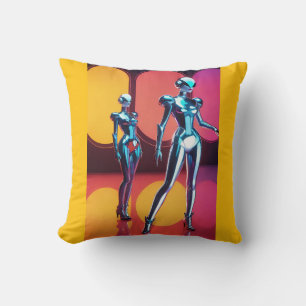 Coussin Cyborg Party Girls III