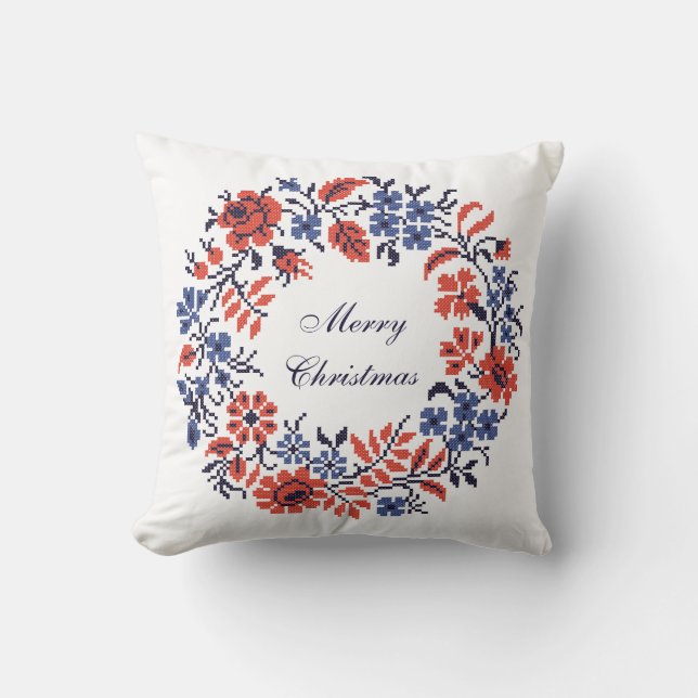 Coussin Cycle de Merry Christmas (Recto)