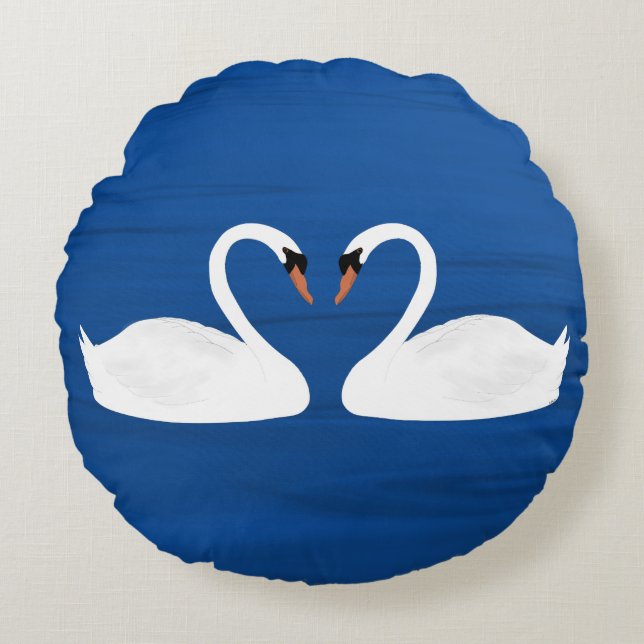 Coussin cygne (Devant)