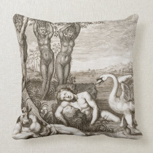 Coussin Cygnus transformé en Siste de cygne et de phaéto