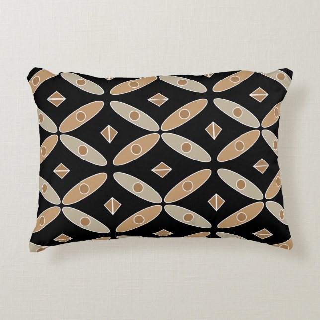 Coussin d'accent Batik indonésien (Devant)