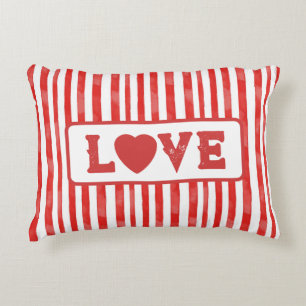 Coussin d'accent d'amour