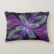 Coussin d'accent de Chanteuse Violett de La