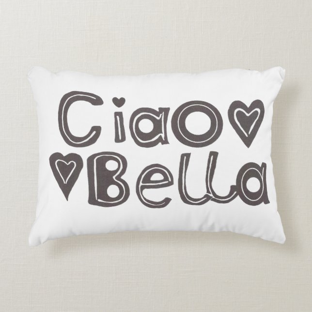 Coussin d'accent de Ciao Bella (Devant)
