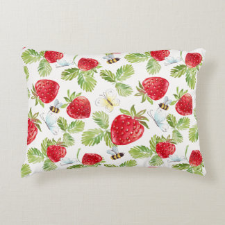 Coussin d'accent de fraise Buzz