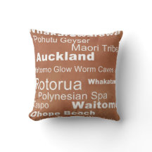 Coussin d'accent de la Nouvelle Zélande
