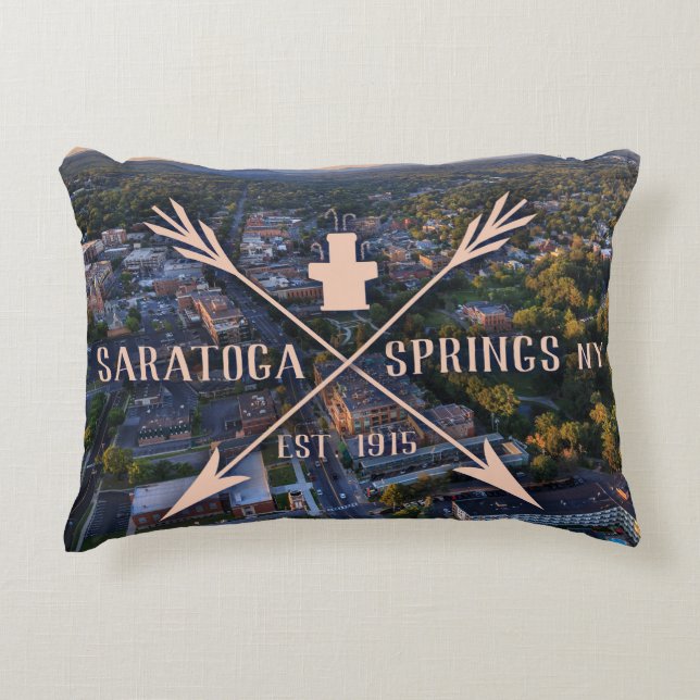 Coussin d'accent de la série 01 de Saratoga (Devant)