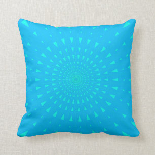 coussin d'accent d'éclat d'énergie de bleus