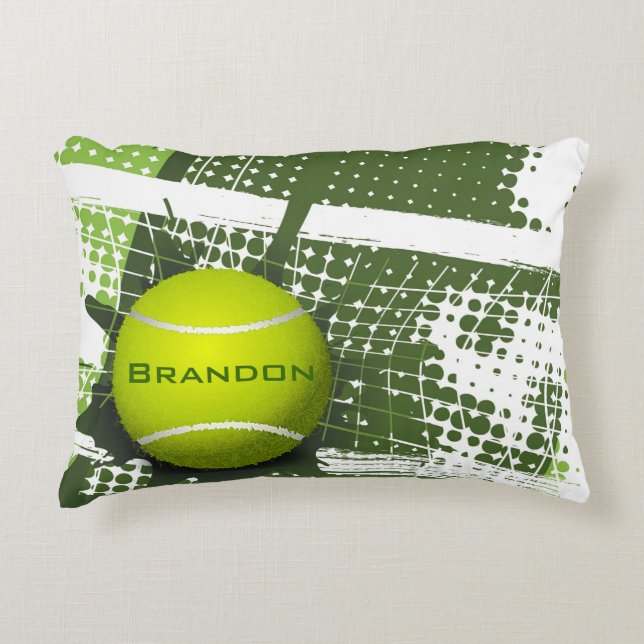 Coussin d'accent design de tennis (Devant)
