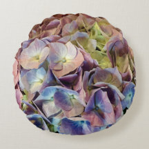 Coussin d'accent d'hortensia