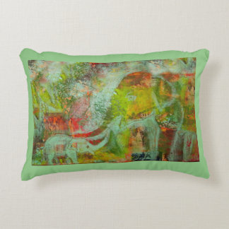 Coussin d'accent d'image d'éléphant