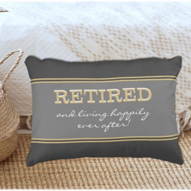 Coussin d'accents Coussin/cadeau de retraite de no (Créateur téléchargé)