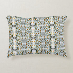 Coussin d'accents de marguerite d'été