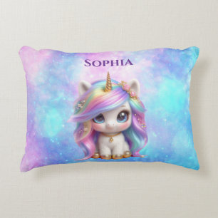 Coussin d'accents Unicorne mou