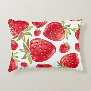 Coussin d'accentuation d'amour fraise