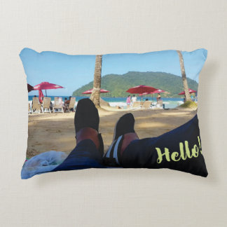 Coussin d'accentuation de coton de qualité A 16 po