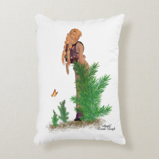 Coussin d'accentuation de la fille Pinup