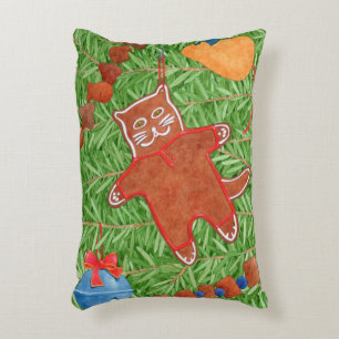 Coussin d'accentuation de la KITTY GINGERBREAD