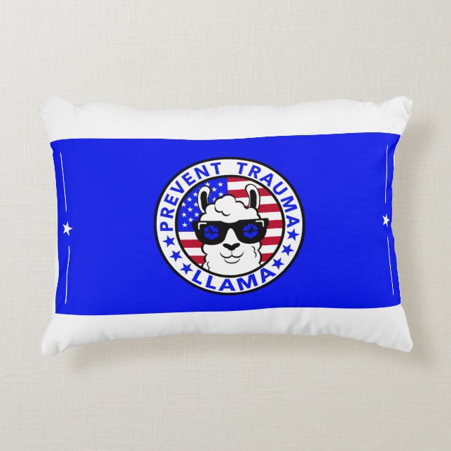 Coussin d'accentuation de la lama Trauma patriotiq (Devant)