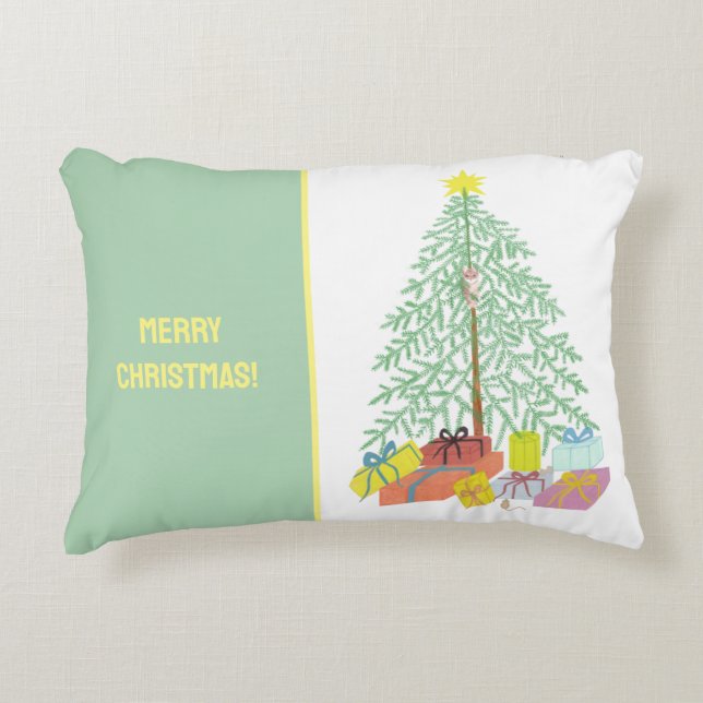 Coussin d'accentuation de l'arbre de Noël (Devant)