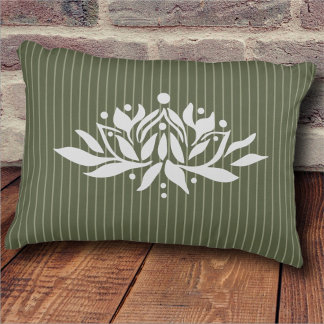 Coussin d'accentuation de Lotus Flamable personnal