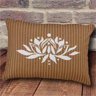 Coussin d'accentuation de Lotus Flamable personnal