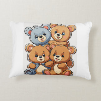 Coussin d'accentuation de l'ours adorable