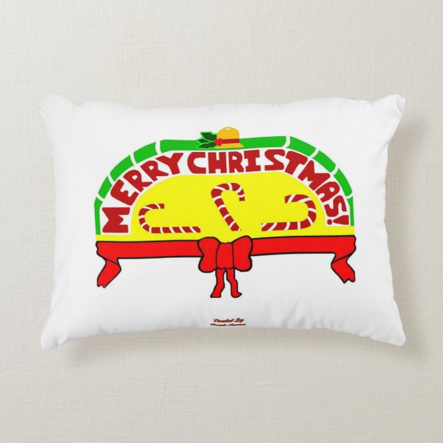 Coussin d'accentuation de Noël (Devant)