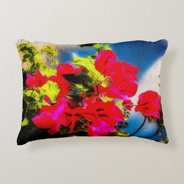 Coussin d'accentuation des fleurs vives (Devant)