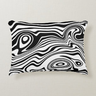 Coussin d'accentuation des vagues Abstraites - Cou