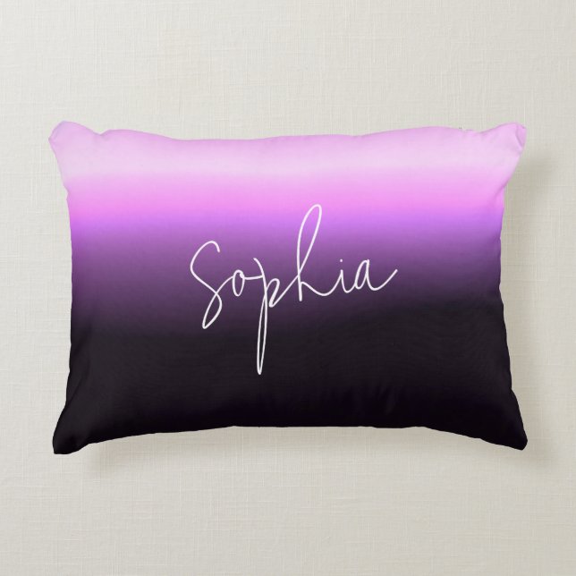 Coussin d'accentuation du coucher de soleil (Devant)