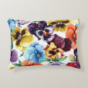 Coussin d'accentuation du jardin lunaire : Fleurs